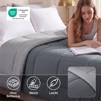 Bedsure Pilotă Fără Husă 135x200 cm - Pilotă cu Husă Integrată 2