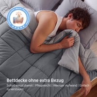 Bedsure Pilotă Fără Husă 135x200 cm - Pilotă cu Husă Integrată 3