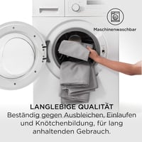 BEDSURE Párnahuzat 40x80 cm - 100% Pamut Cipzáras Díszpárna Huzat, Légáteresztő, Puha, Tartós, Világosszürke, Oeko-Tex Tanúsítvánnyal 3