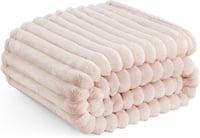 BEDSURE Puha Flanel Takaró 150x200cm Kristályrózsa Gyapjú Fleece Pléd 1