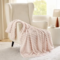 BEDSURE Puha Flanel Takaró 150x200cm Kristályrózsa Gyapjú Fleece Pléd 2