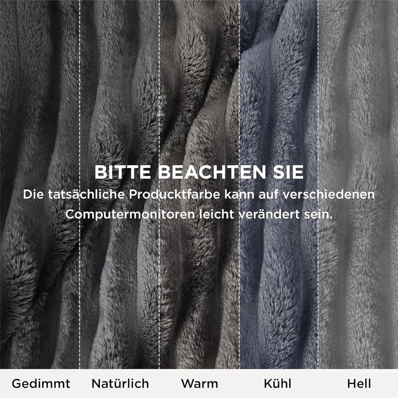 BEDSURE Puha Flanel Takaró 150x200cm Sötétszürke Kanapé és Ágy Pléd