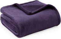 BEDSURE Puha Fleece Takaró 150x200 cm Lila Kanapé Pléd Téli Meleg Blanket 1