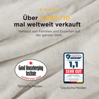 BEDSURE Puha Fleece Takaró 150x200 cm, Meleg Téli Pléd Kanapéra, Bézs 2