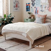 BEDSURE Puha Fleece Takaró Kanapéra 150x200 cm Krém Fehér 5