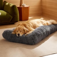 BEDSURE Puha kutyafekhely nagytestű és extra nagy kutyáknak 119x74x8 cm sötétszürke, mosható, csúszásgátló alj 3
