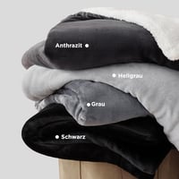 Bedsure Sherpa kétoldalas takaró, puha kanapé és ágytakaró, extra vastag meleg fleece 8