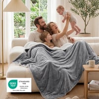 Bedsure Sherpa kétoldalas takaró, puha kanapé és ágytakaró, extra vastag meleg fleece 4