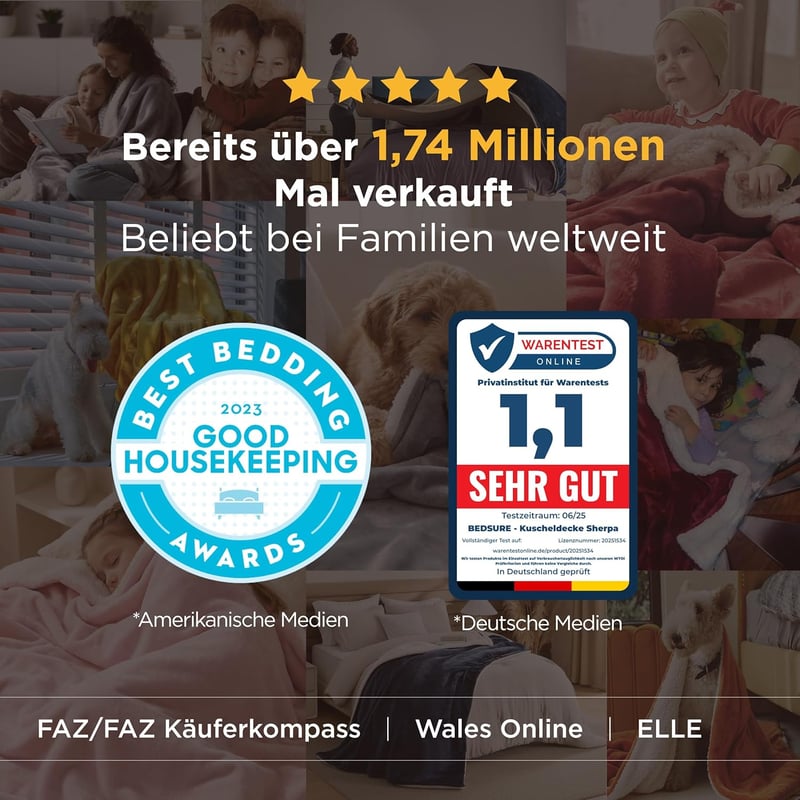 Bedsure Sherpa kétoldalas takaró, puha kanapé és ágytakaró, extra vastag meleg fleece