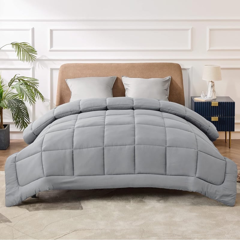 BEDSURE Téli Paplan 135x200 cm, Meleg Puha Takaró Allergiásoknak, 450g/m² Töltés