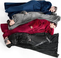 Bedsure Ujjas Takaró - Viselhető Polár Pléd Felnőtteknek 150x200 cm - Kényelmes TV Takaró Ujjakkal - Géppel Mosható 9