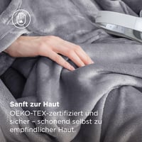 Bedsure Ujjas Takaró - Viselhető Polár Pléd Felnőtteknek 150x200 cm - Kényelmes TV Takaró Ujjakkal - Géppel Mosható 3