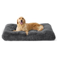 Pelech pre psov Bedsure XL, prateľný, s protišmykovou spodnou časťou – tmavosivý – 104x69 cm 1