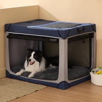 Bedsure XL Kutyafekhely Mosható Szürke 104x69cm Ortopédikus Párna Csúszásmentes 7