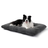 Bedsure XL matrac pre psov, prateľný, protišmykový - sivý - 104x69x8 cm 1