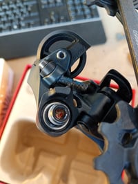 Schimbător spate SRAM GX Eagle 12 viteze, cu patină lungă, negru, MTB — defect, pentru piese: șurub rupt (stare: vezi a 2-a poză) 4