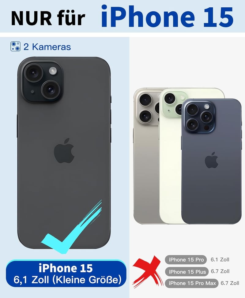 Beeasy iPhone 15 vízálló ütésálló fém tok 360° védelemmel piros - iPhone 15, red