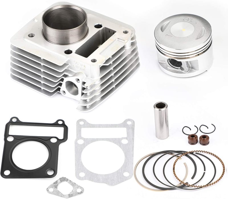 Artudatech Henger Dugattyúval és Tömítéskészlettel - Yamaha TTR 125 TT-R 125 Motorokhoz (2000-2005) Kompatibilis Alkatrész