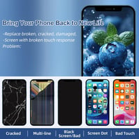 Beefix iPhone 12 Mini LCD Kijelző Csere 5.4" FHD 3D Érintőképernyő Digitalizáló Panel Szerelő Készlettel Komplett Kijelzőcsere Szett 4