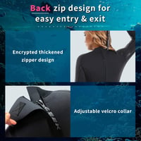 BEEK Neoprén Wetsuit 3mm UV Védelem Férfi Női Búvárkodás Úszás 5