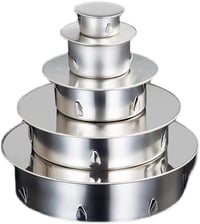 Beekeg Kémény Fedő 120mm Rozsdamentes Acél Kályha Cső Lezárás 6