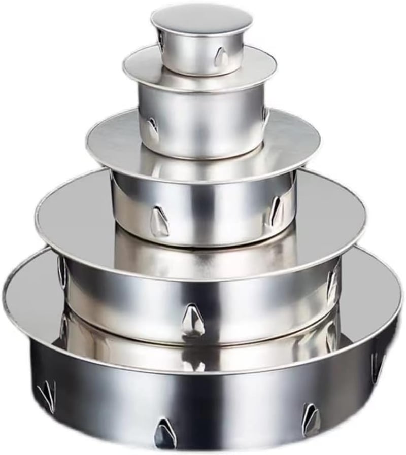 Beekeg Kémény Fedő 120mm Rozsdamentes Acél Kályha Cső Lezárás