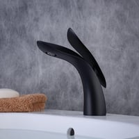 Beelee BL8801B Monokaros Fürdőszobai Csaptelep Fekete Sárgaréz 5