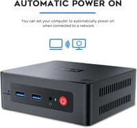 Beelink GK35 Pro Mini PC Windows 10 Pro Intel J4105 8GB 128GB SSD 8