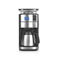 Filtračný kávovar BEEM Fresh-Aroma-Perfect II so vstavaným mlynčekom – termoska, nehrdzavejúca oceľ, 24-hodinový časovač, 1000 W, zásobník na zrnkovú kávu 180 g 1