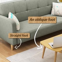 Beenle-Icey 4 buc. Picioare de Mobilier din Lemn pentru Dulap și Masă, Comodă TV, Canapea, Pat, Masă de Dining, cu Plăcuțe de Montare Înclinate și Șuruburi, H20 cm 6