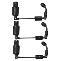 Avertizor vizual BEETACKLE Glow-Bobbins pentru Betalight și braț T8 (3 tije) - Swinger pentru pescuitul la crap 1