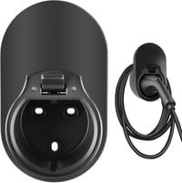 Behogan Type 2 EV töltőkábel tartó fali rögzítéshez, elektromos autó töltőállomáshoz 1
