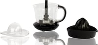 BEHOME elektromos citromfacsaró 700ml kapacitás, dupla kúp, rozsdamentes acél 3