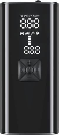 Behozel Elektromos Légpumpa 5200mAh Akkumulátor, Digitális LCD Kijelző, Kerékpár Motorkerékpár Autó Pumpa 1