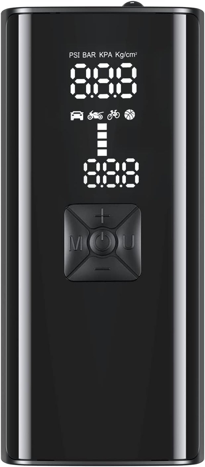 Behozel Elektromos Légpumpa 5200mAh Akkumulátor, Digitális LCD Kijelző, Kerékpár Motorkerékpár Autó Pumpa