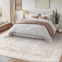 BEIMO Boho Szőnyeg Nappali Hálószoba Vintage Mosható Rövid Szálú Csúszásmentes 140x200cm 7