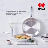 Panvica z nehrdzavejúcej ocele Beka Chef 30 cm 3