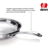 Panvica z nehrdzavejúcej ocele Beka Chef 30 cm 2