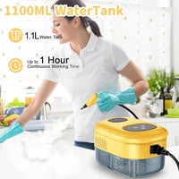 Bekasa 2500W Hordozható Gőztisztító 1000ml 6 Fokozatú Sebességgel 4
