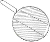 Bekasa 40 cm rozsdamentes kerek grillrács 39 támasztóval, BBQ cseregrill 1