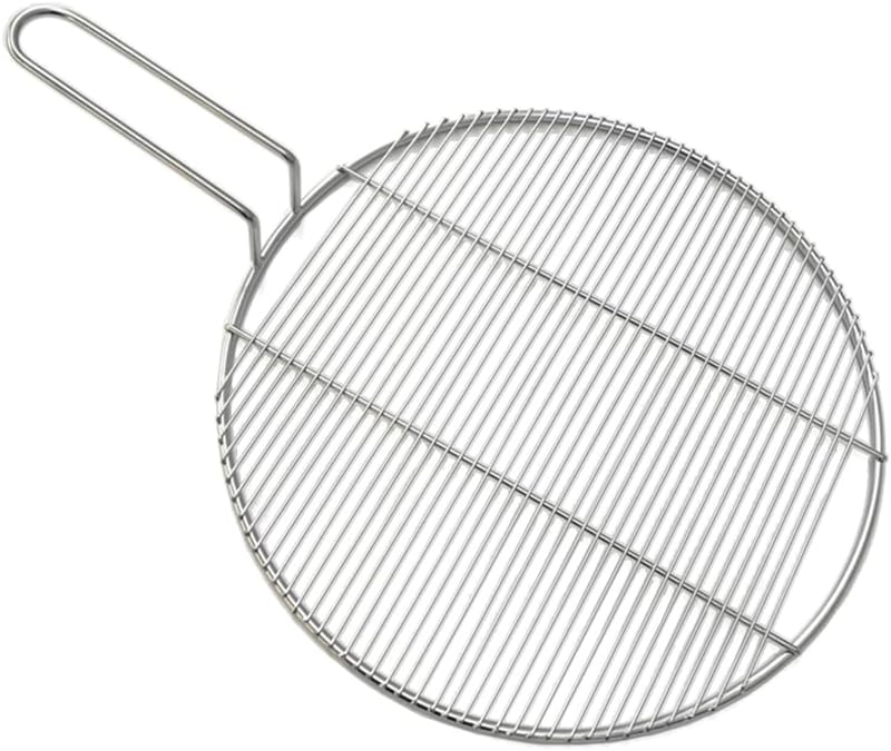 Bekasa 40 cm rozsdamentes kerek grillrács 39 támasztóval, BBQ cseregrill