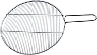 Bekasa 40 cm rozsdamentes kerek grillrács 39 támasztóval, BBQ cseregrill 8