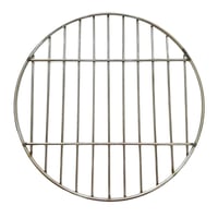 Bekasa okrúhly nerezový grilovací rošt, priemer 38 cm, 11 tyčí, rozostup mriežky 3 cm, príslušenstvo na BBQ gril na drevené uhlie, kemping, záhrada, piknik 1