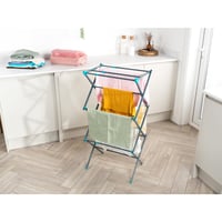 Uscător de rufe extensibil Beldray, 3 niveluri, lungime de uscare 7 m, sarcină maximă 7 kg, pliabil, 65 x 104 cm, cu picioare antiderapante 3