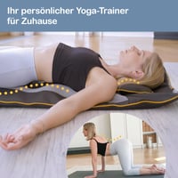 Saltea de masaj și stretching electronic Belena Air Stretch pentru tot corpul, cu funcție de încălzire, pentru umeri, spate și gât, stretching inspirat din yoga, 58x35x 2