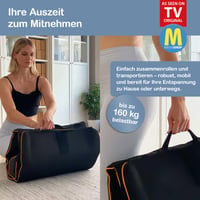 Saltea de masaj și stretching electronic Belena Air Stretch pentru tot corpul, cu funcție de încălzire, pentru umeri, spate și gât, stretching inspirat din yoga, 58x35x 8