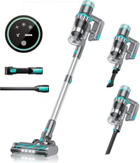 Belife 45000Pa Akkumulátoros Porszívó 550W, 45 Perc Üzemidő, 6az1-ben 1