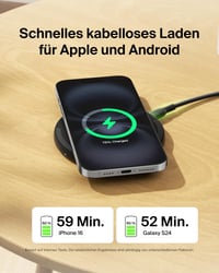 Bezdrôtová nabíjacia podložka Belkin 15W Qi – čierna 3