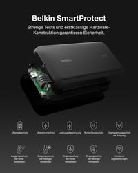 Belkin 20K PD 30 W power bank beépített USB-C kábellel - fekete - 20000 mAh 7