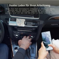 Duálna nabíjačka do auta Belkin 37W, USB-C PPS 25W a USB-A 12W, kompatibilná so Samsung Galaxy S23 S22 iPhone 14 13 12 2